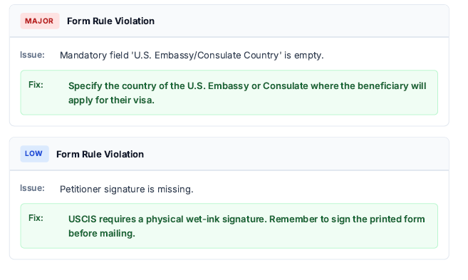 FormVeritas Missing Signature Detection