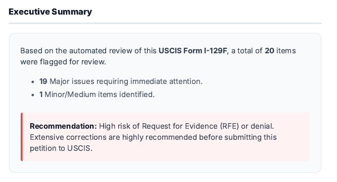 FormVeritas Executive Summary